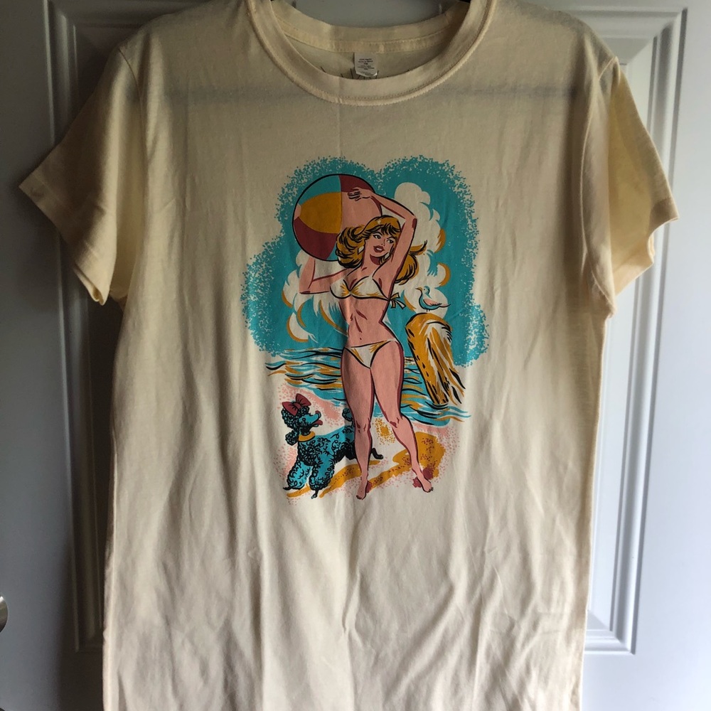 Adorable Retro Print Tee